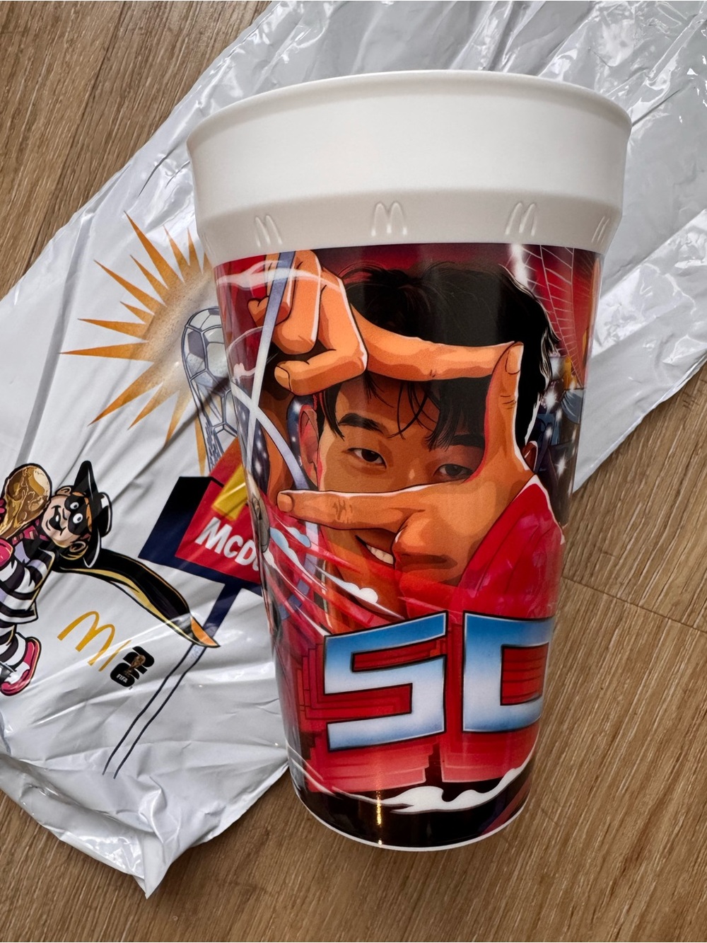 2026 McDonald's FIFA Themed Souvenir Cup Son Heung-min